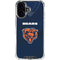 NFL Chicago Bears Team Jersey iPhone 16 Plus Clear Case