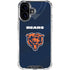 NFL Chicago Bears Team Jersey iPhone 16 Plus Clear Case