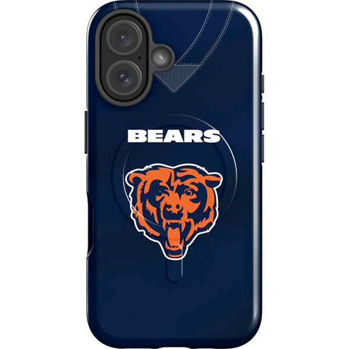 NFL Chicago Bears Team Jersey iPhone 16 Plus Magsafe Impact Case