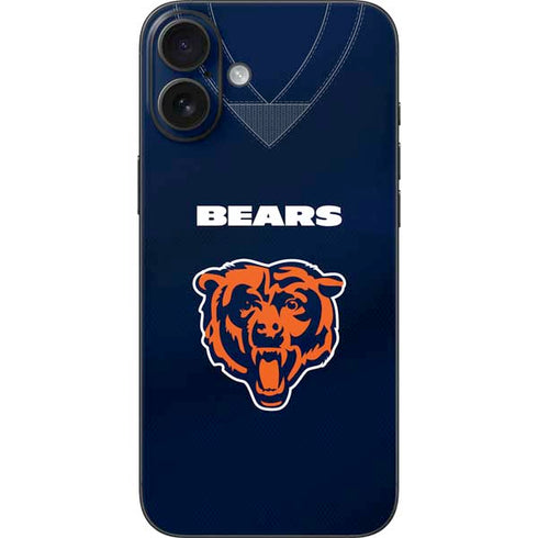 NFL Chicago Bears Team Jersey iPhone 16 Plus Skin
