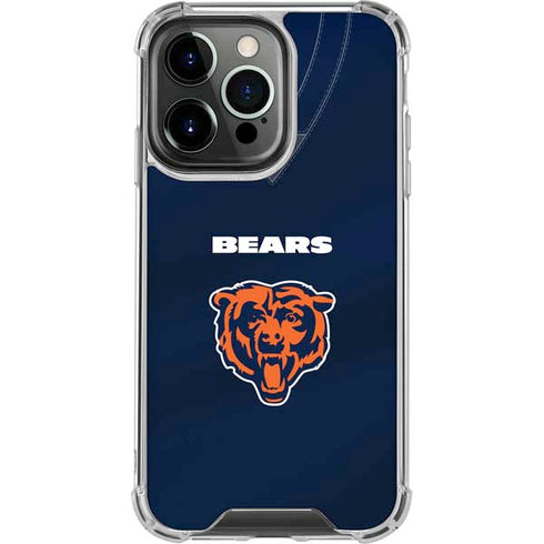 NFL Chicago Bears Team Jersey iPhone 16 Pro Clear Case