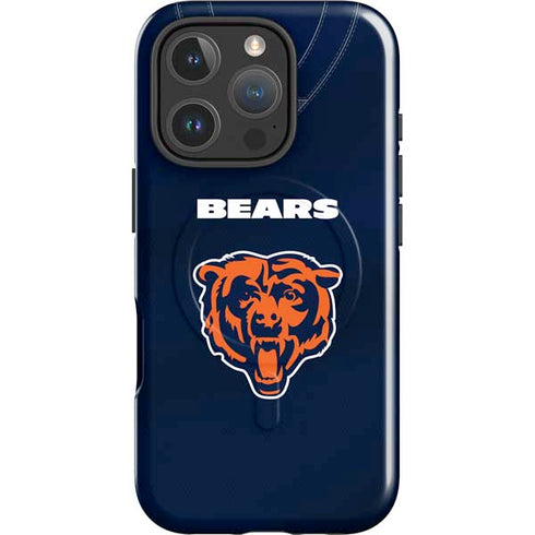 NFL Chicago Bears Team Jersey iPhone 16 Pro Magsafe Impact Case