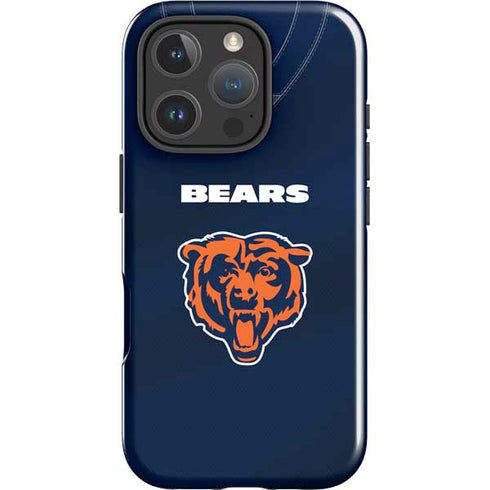 NFL Chicago Bears Team Jersey iPhone 16 Pro Max Impact Case