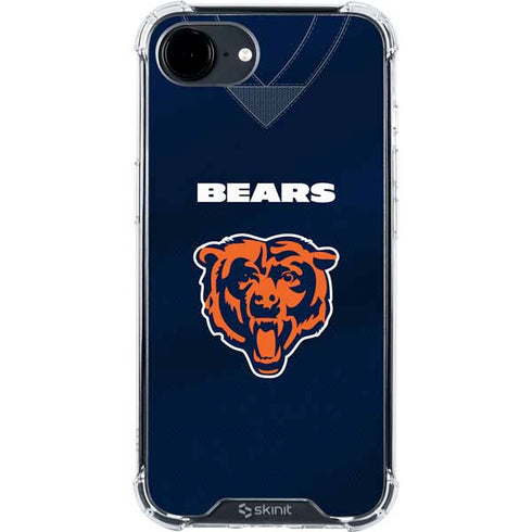 NFL Chicago Bears Team Jersey iPhone 16e Clear Case