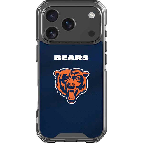 NFL Chicago Bears Team Jersey iPhone 18 Pro Clear Case