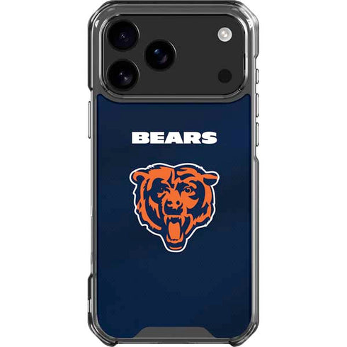NFL Chicago Bears Team Jersey iPhone 18 Pro Max Clear Case