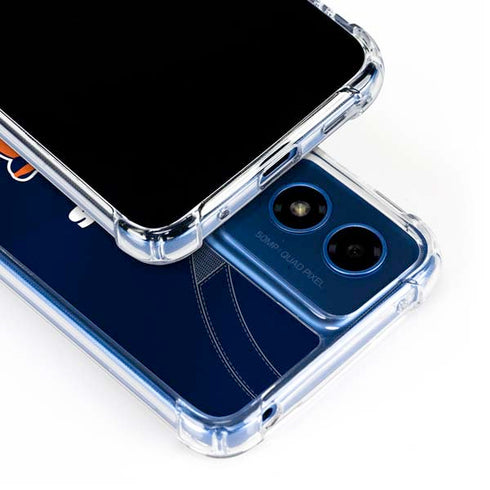 NFL Chicago Bears Team Jersey Moto G 5G (2024) Clear Case