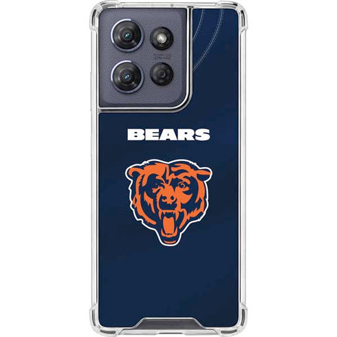 NFL Chicago Bears Team Jersey Moto G Play 5G (2025) Clear Case