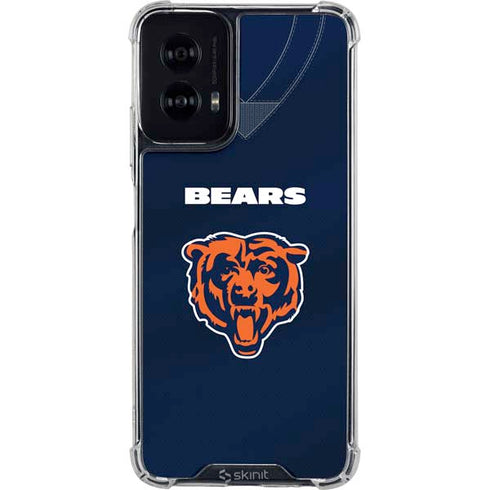 NFL Chicago Bears Team Jersey Moto G Power 5G (2024) Clear Case
