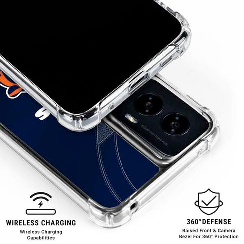 NFL Chicago Bears Team Jersey Moto G Power 5G (2024) Clear Case