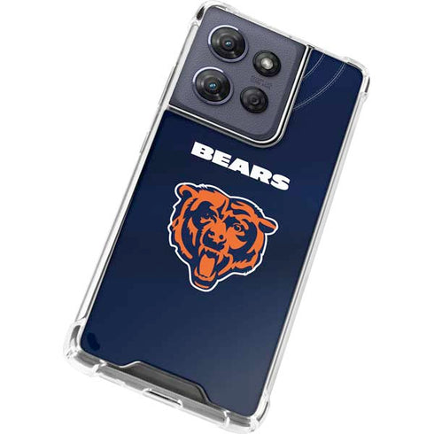 NFL Chicago Bears Team Jersey Moto G Stylus 5G (2025) Clear Case