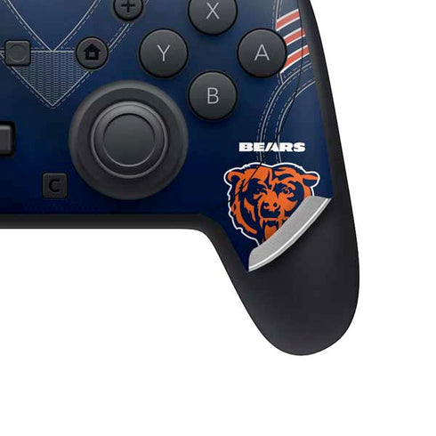 NFL Chicago Bears Team Jersey Nintendo Switch 2 (2025) Pro Controller Skin