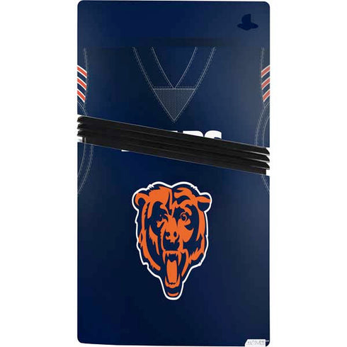 NFL Chicago Bears Team Jersey PS5 Pro Console Skin