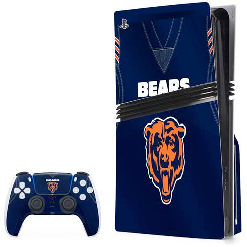 NFL Chicago Bears Team Jersey PlayStation PS5 Skins