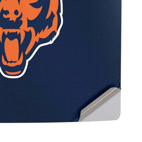 NFL Chicago Bears Team Jersey PS5 Pro Disk Console Skin