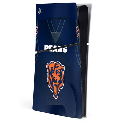 NFL Chicago Bears Team Jersey PS5 Slim Digital Edition Console Skin
