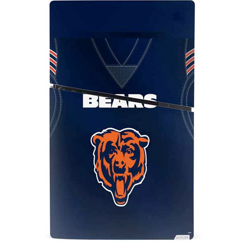 NFL Chicago Bears Team Jersey PS5 Slim Digital Edition Console Skin