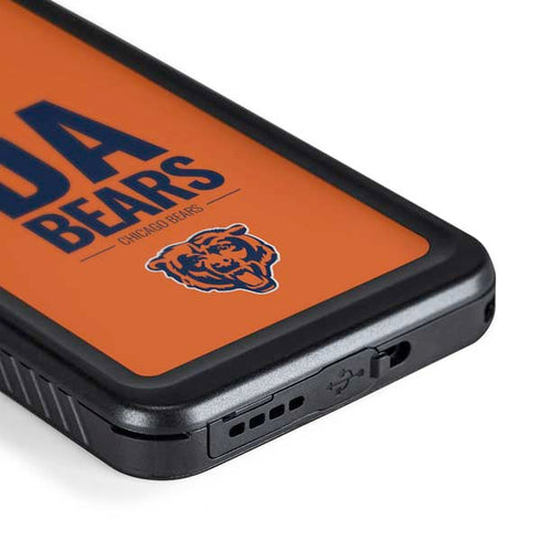 NFL Chicago Bears Team Motto Galaxy S24 Plus Waterproof Case