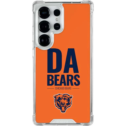 NFL Chicago Bears Team Motto Galaxy S25 Ultra Clear Case