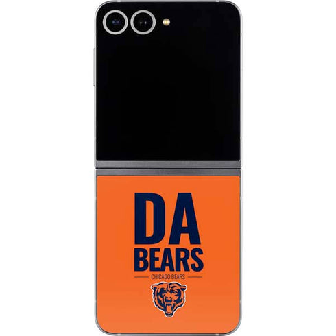 NFL Chicago Bears Team Motto Galaxy Z Flip6 Skin