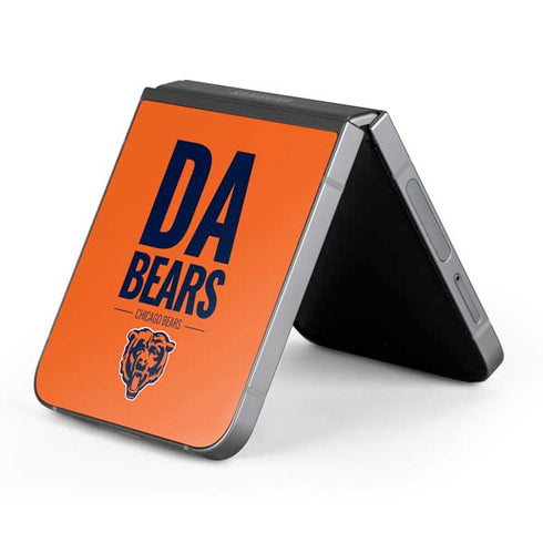 NFL Chicago Bears Team Motto Galaxy Z Flip6 Skin