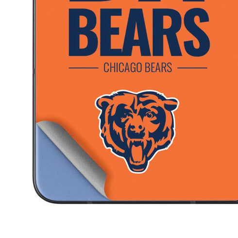 NFL Chicago Bears Team Motto Galaxy Z Fold5 5G Skin