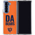 NFL Chicago Bears Team Motto Galaxy Z Fold6 Clear Case