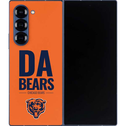 NFL Chicago Bears Team Motto Galaxy Z Fold6 Skin