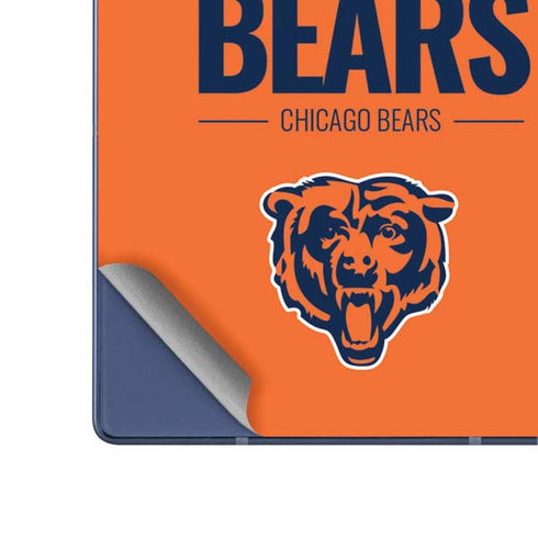 NFL Chicago Bears Team Motto Galaxy Z Fold6 Skin