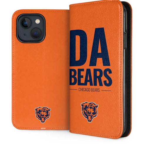 NFL Chicago Bears Team Motto iPhone 15 Plus Folio Case