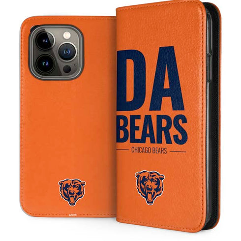 NFL Chicago Bears Team Motto iPhone 15 Pro Folio Case