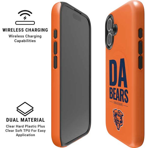 NFL Chicago Bears Team Motto iPhone 16 Plus Magsafe Impact Case
