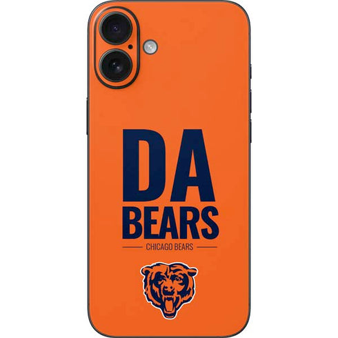 NFL Chicago Bears Team Motto iPhone 16 Plus Skin