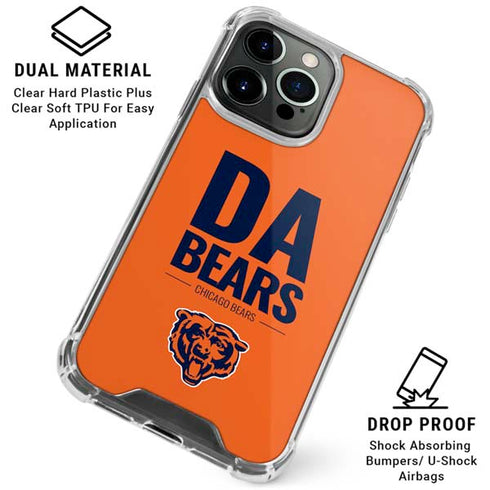 NFL Chicago Bears Team Motto iPhone 16 Pro Max Clear Case