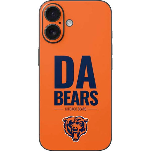 NFL Chicago Bears Team Motto iPhone 16 Skin
