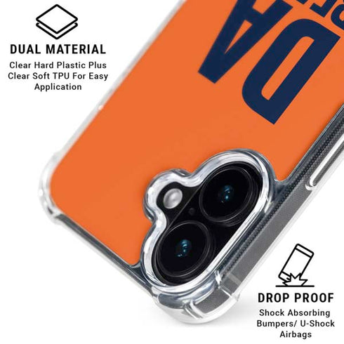 NFL Chicago Bears Team Motto iPhone 17 Clear Case