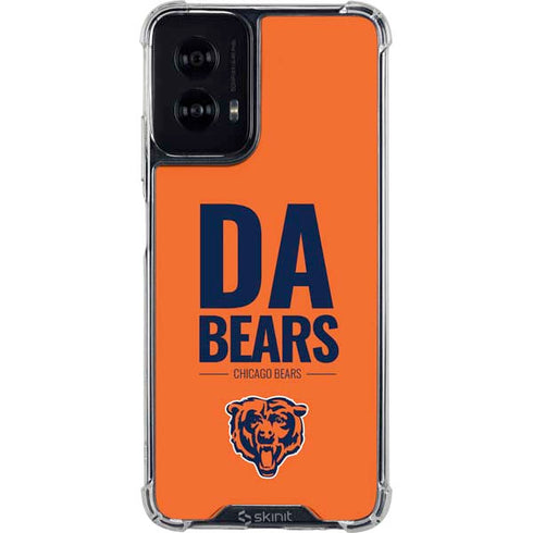 NFL Chicago Bears Team Motto Moto G Power 5G (2024) Clear Case