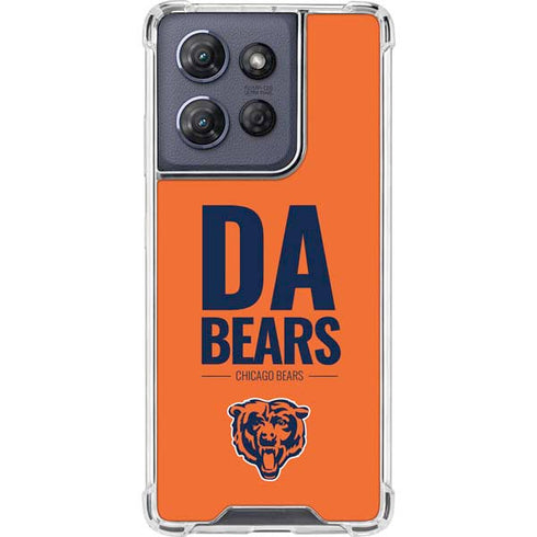NFL Chicago Bears Team Motto Moto G Power 5G (2025) Clear Case