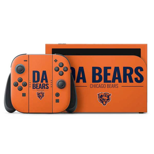 NFL Chicago Bears Team Motto Nintendo Switch 2 (2025) with Joy-Con Skin
