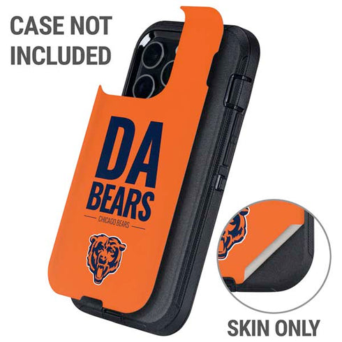NFL Chicago Bears Team Motto Otterbox Defender iPhone Skin