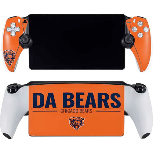NFL Chicago Bears Team Motto PlayStation Portal Remote Player Skin