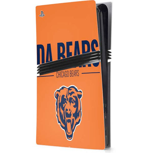 NFL Chicago Bears Team Motto PS5 Pro Console Skin