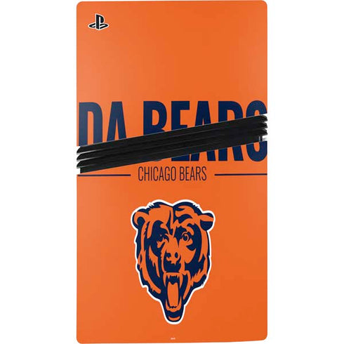 NFL Chicago Bears Team Motto PS5 Pro Console Skin