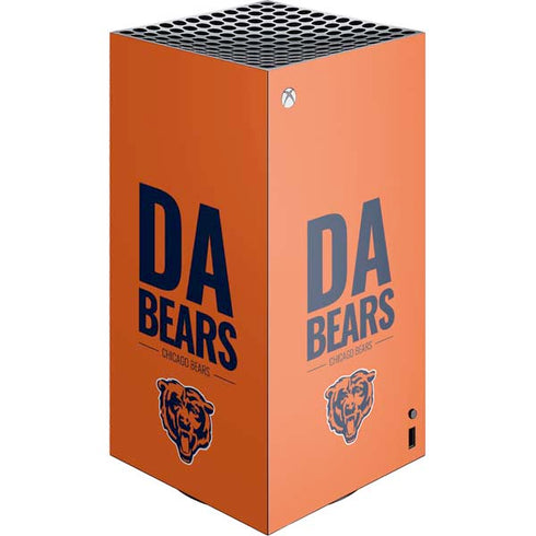 NFL Chicago Bears Team Motto XBox Series X Digital Edition Console Skin