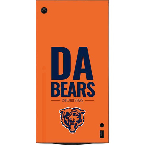 NFL Chicago Bears Team Motto XBox Series X Digital Edition Console Skin