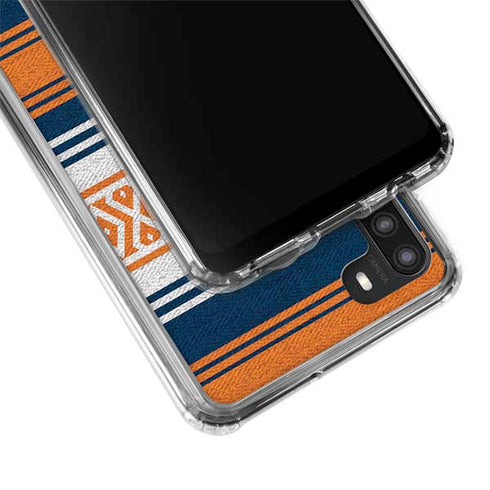NFL Chicago Bears Trailblazer Galaxy A21 Clear Case