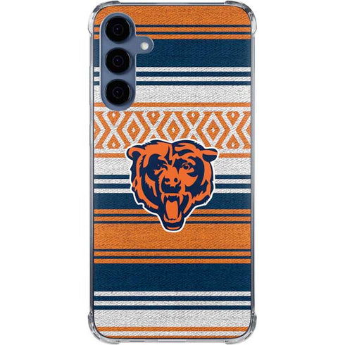 NFL Chicago Bears Trailblazer Galaxy A35 5G Clear Case