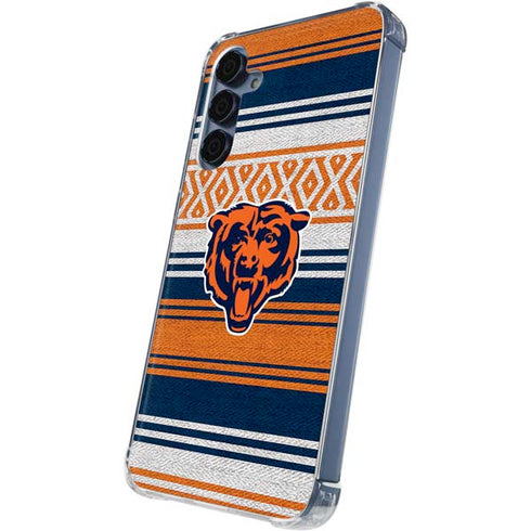 NFL Chicago Bears Trailblazer Galaxy A55 5G Clear Case