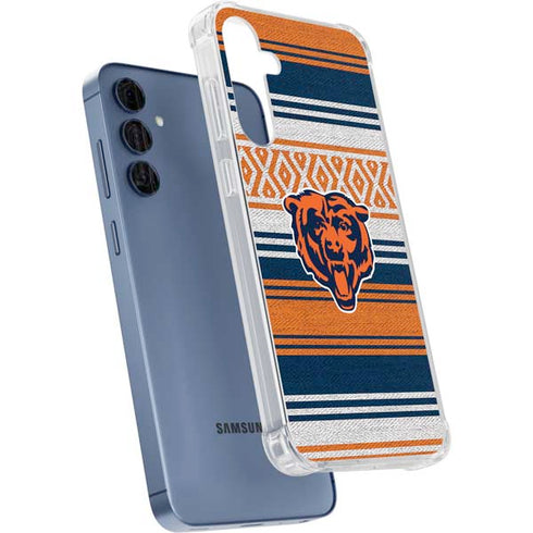 NFL Chicago Bears Trailblazer Galaxy A55 5G Clear Case