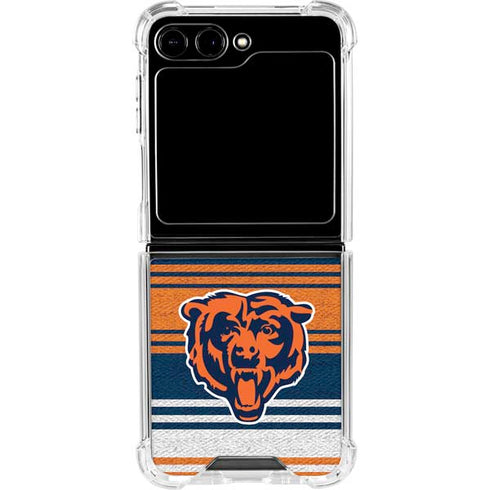NFL Chicago Bears Trailblazer Galaxy Z Flip6 Clear Case